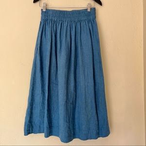 notPERFECTLINEN Sion Skirt